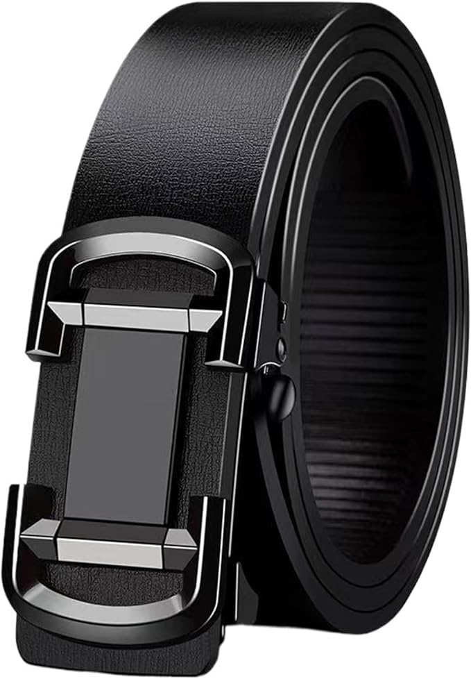 NoirEdge™ Automatic Leather Belt