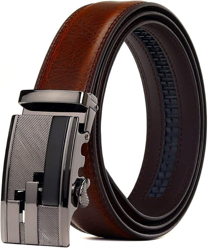 HeritageLock™ Automatic Leather Belt