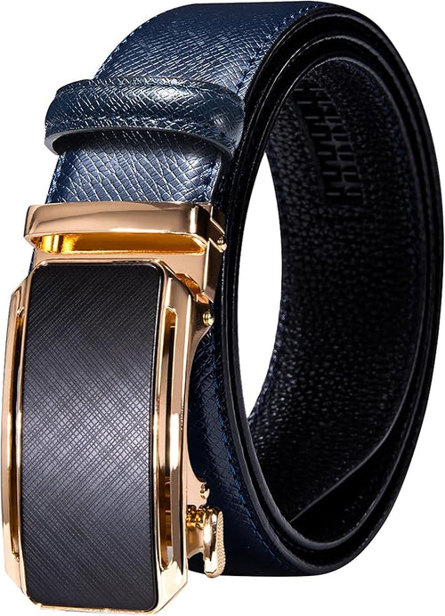 LuxeSlide™ Automatic Leather Belt
